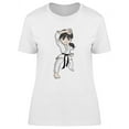 thumbnail image 1 of Karate Girl Design T-Shirt Women -Image by Shutterstock, Female 3X-Large, 1 of 2
