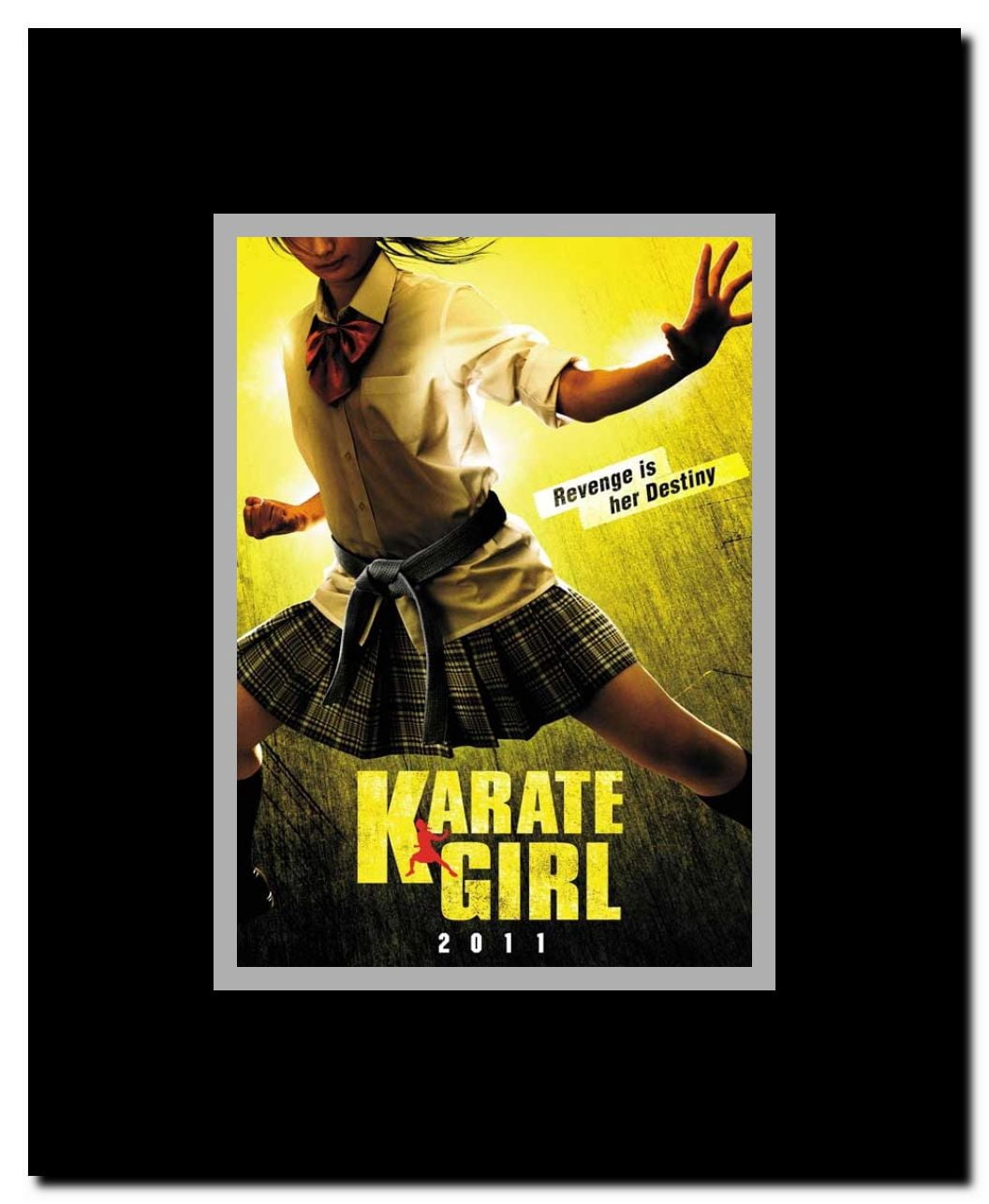 Karate Girl Framed Movie Poster