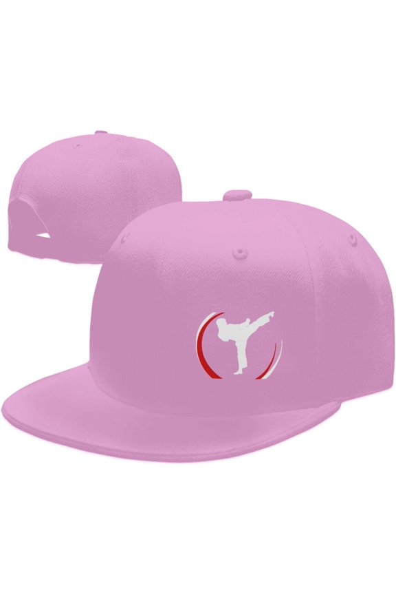 Karate Hat Fashion Trucker Hat Flat Brim Baseball Caps