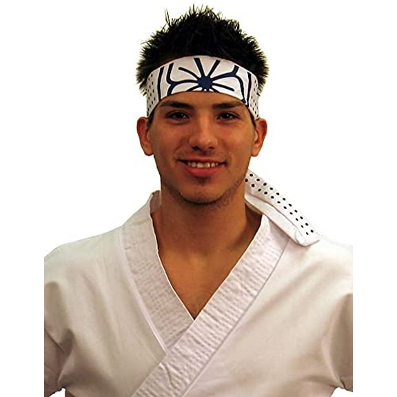 Karate Headband Mr Myagi Daniel Cobra Headband Halloween Costume Cosplay