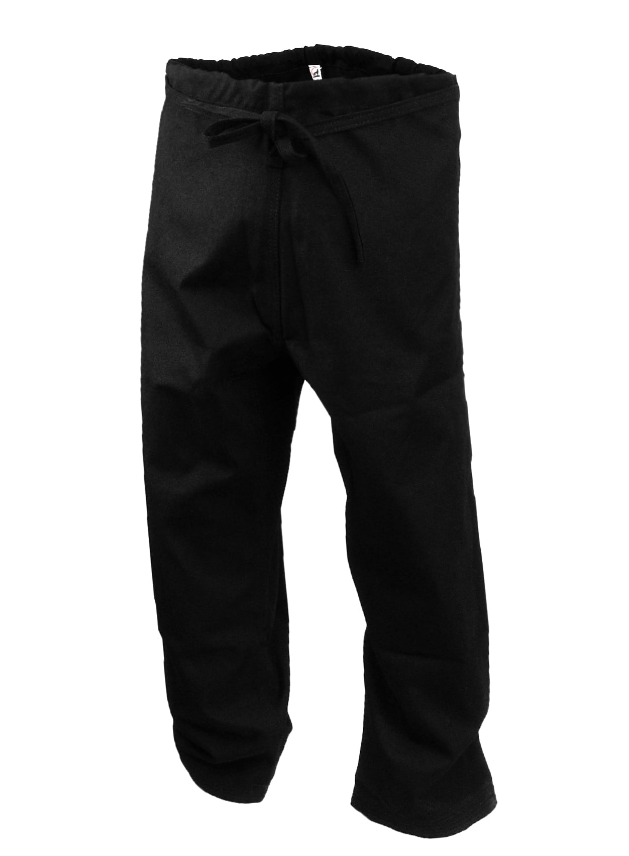 Karate Heavy W't 12 OZ 100 Cotton Uniform Pants Only Preshrunk Martial Arts Black Gi Pants