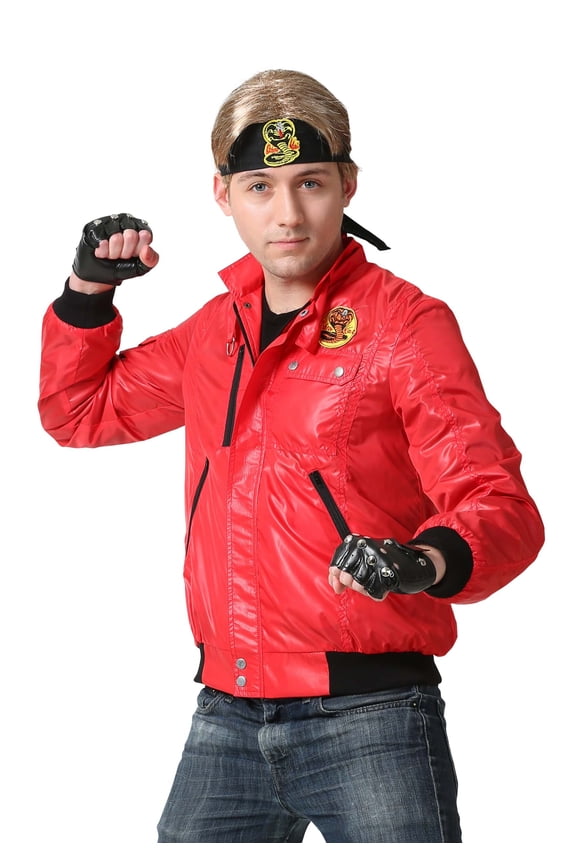 Karate Kid Adult Red Cobra Kai Jacket Costume
