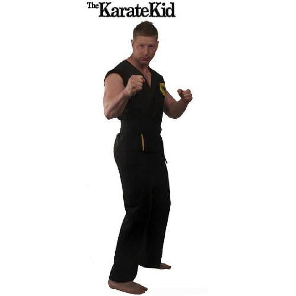 Adult The Karate Kid Movie Cobra Kai Gi Halloween Party Costume Cosplay  Uniform 