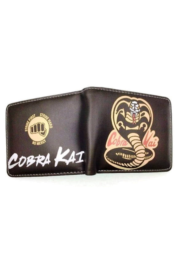 Karate Kid Cobra Kai Strike First Cobra Bi-Fold Wallet