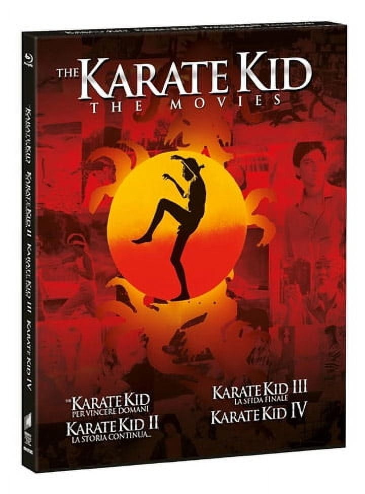 The Karate Kid Collection - 4-Disc Box Set ( The Karate Kid / The Karate Kid Part II / The Karate Kid Part III / The Next Karate Kid ) [ Blu-Ray, Reg.A/B/C Import - Italy ]
