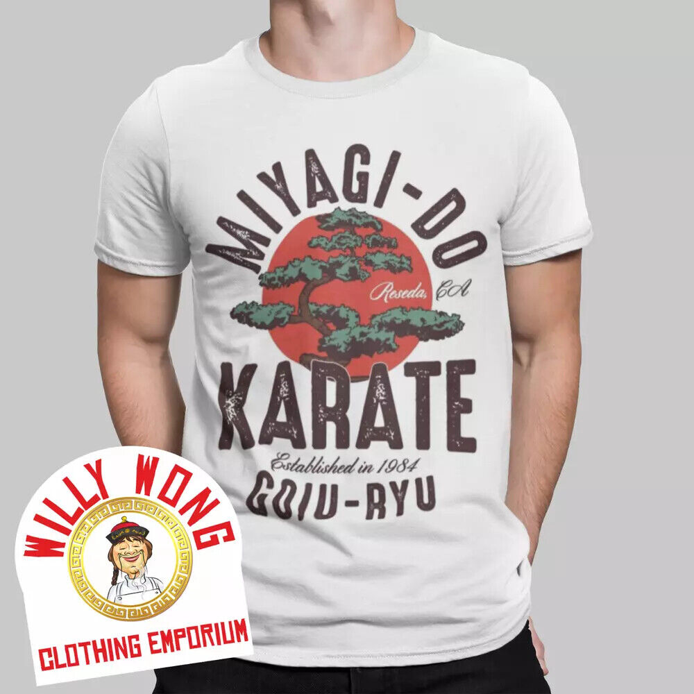 Karate Kid T-Shirt MIYAGI - DO Movie Daniel Cobra Kai TV 80 Retro Gift ...