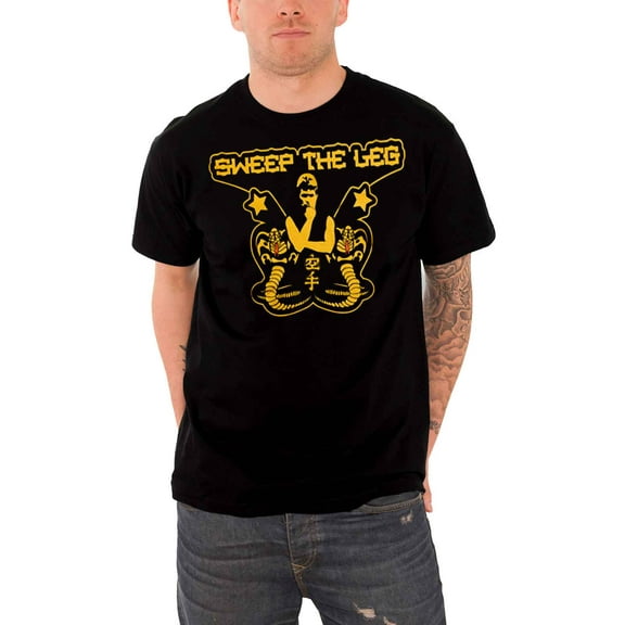 Karate Kid T Shirt Sweep The Leg Cobra Kai new Official Mens Black
