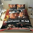 thumbnail image 1 of The Karate Kid-themed Bed Sheet Set Three Piece Set Comfortable And Skin Friendly Unique Design Home Decor Gifts For Family Friends fans54''x79''（135cm*200cm）, 1 of 6