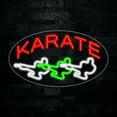 thumbnail image 1 of Karate LED Neon Sign 28"L x 16"H #34534, 1 of 3
