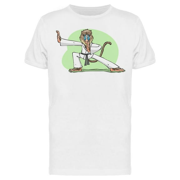 Karate Monkey T-Shirt Men -Image by Shutterstock, Male Large