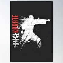Karate Poster Wall Art, Modern Wall Decor, 8x12 UNFRAMED