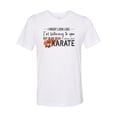thumbnail image 1 of Karate Shirt, Thinking About Karate, Martial Arts Shirt, Karate Gift, Black Belt Shirt, Funny Shirts, Gift For Him, Martial Arts Gift, White, LARGE, 1 of 1