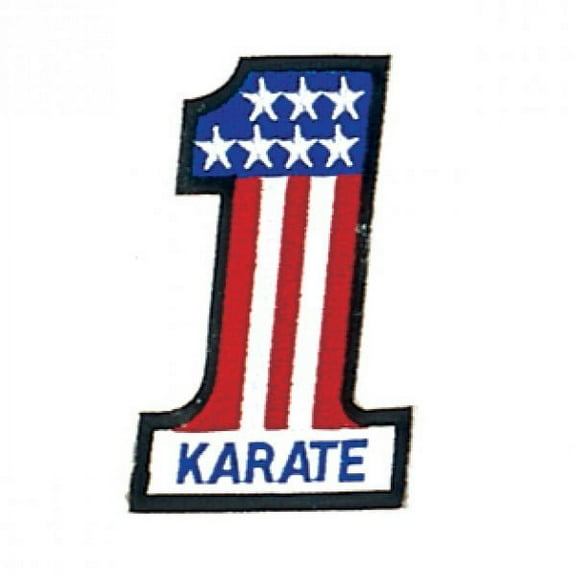 Karate USA Martial Arts Uniform Patch, 4"