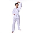 thumbnail image 1 of Karate Uniform for Kid Teen Light Weight Karate Uniform Karate Trousers Jackets Martial Art Suit Taekwondo Uniform, 1 of 19