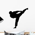 thumbnail image 1 of Karate Wall Decal by Wallmonkeys Peel and Stick Graphic (18 in H x 17 in W) WM214258, 1 of 4