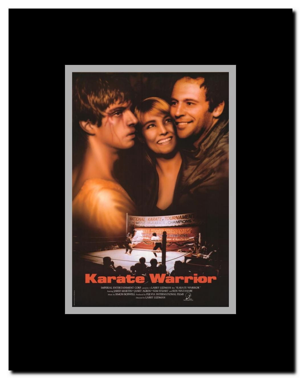 Karate Warrior Framed Movie Poster