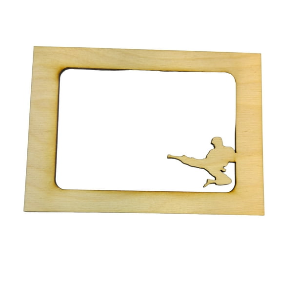 Karate photo frame insert Baltic Birch (FRAME NOT INCLUDED)