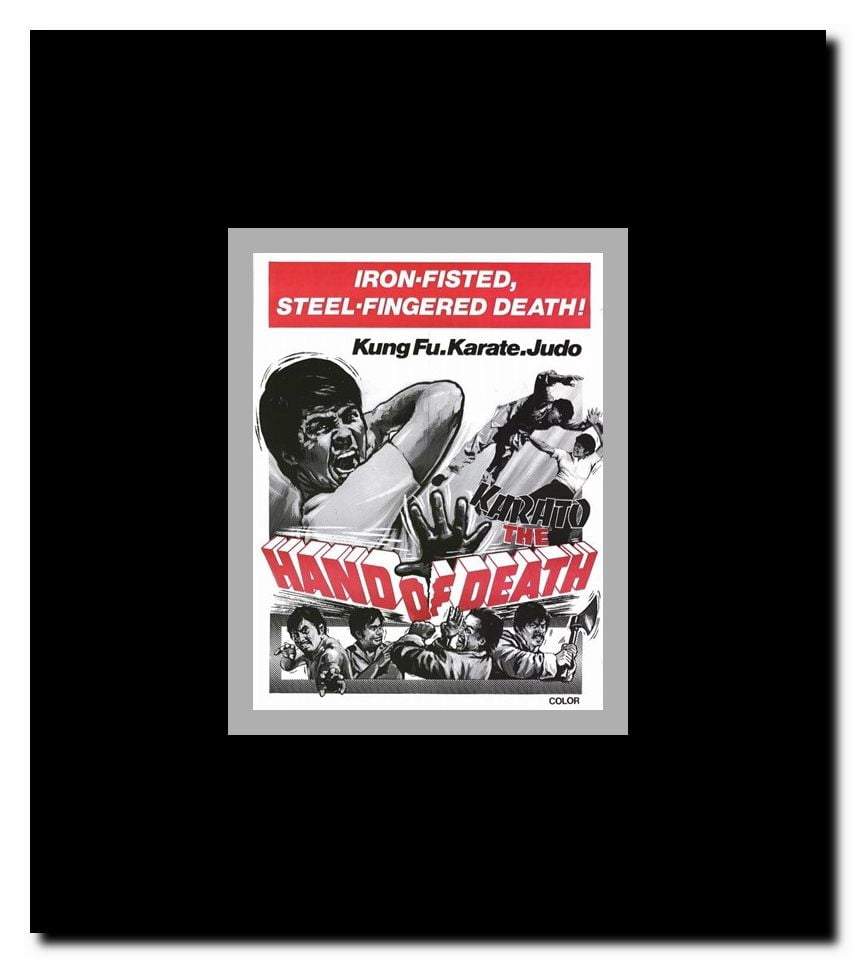 Karato - Hand of Death Framed Movie Poster