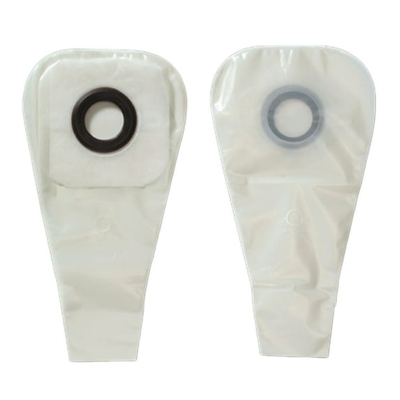 Karaya 5 Ostomy Pouch Drainable 0.875" Stoma 16 Inch Length 1pc System Transparent 3278, 30 Ct