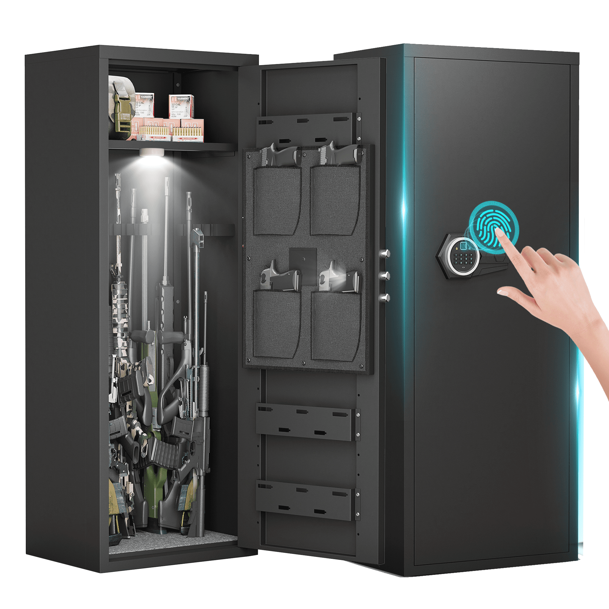 Karbeen Biometric Fingerprint Gun Safe, Digital Quick Access 1012