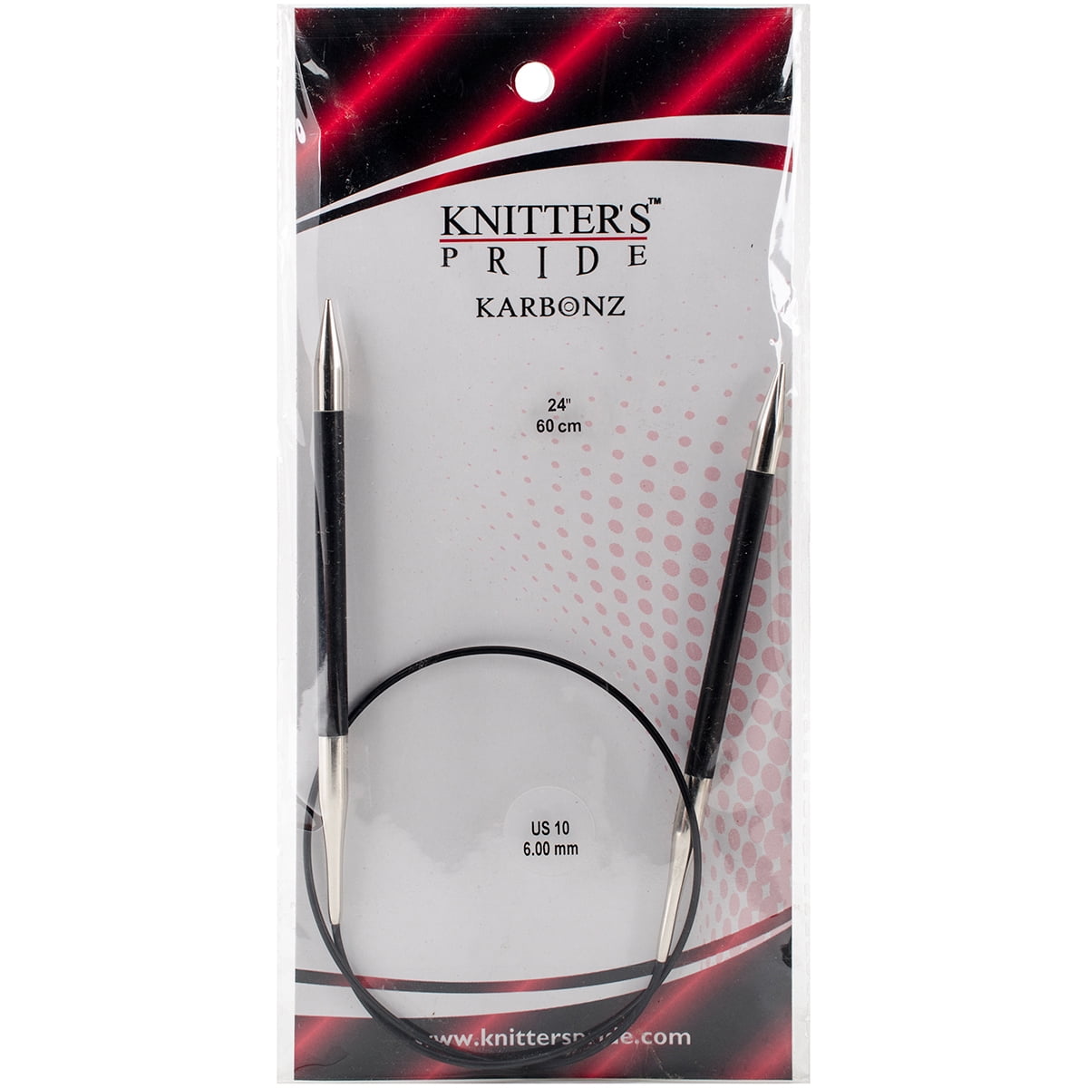 Knitter's Pride Karbonz 24 inch (60 cm) US 10 (6.00mm) Circular