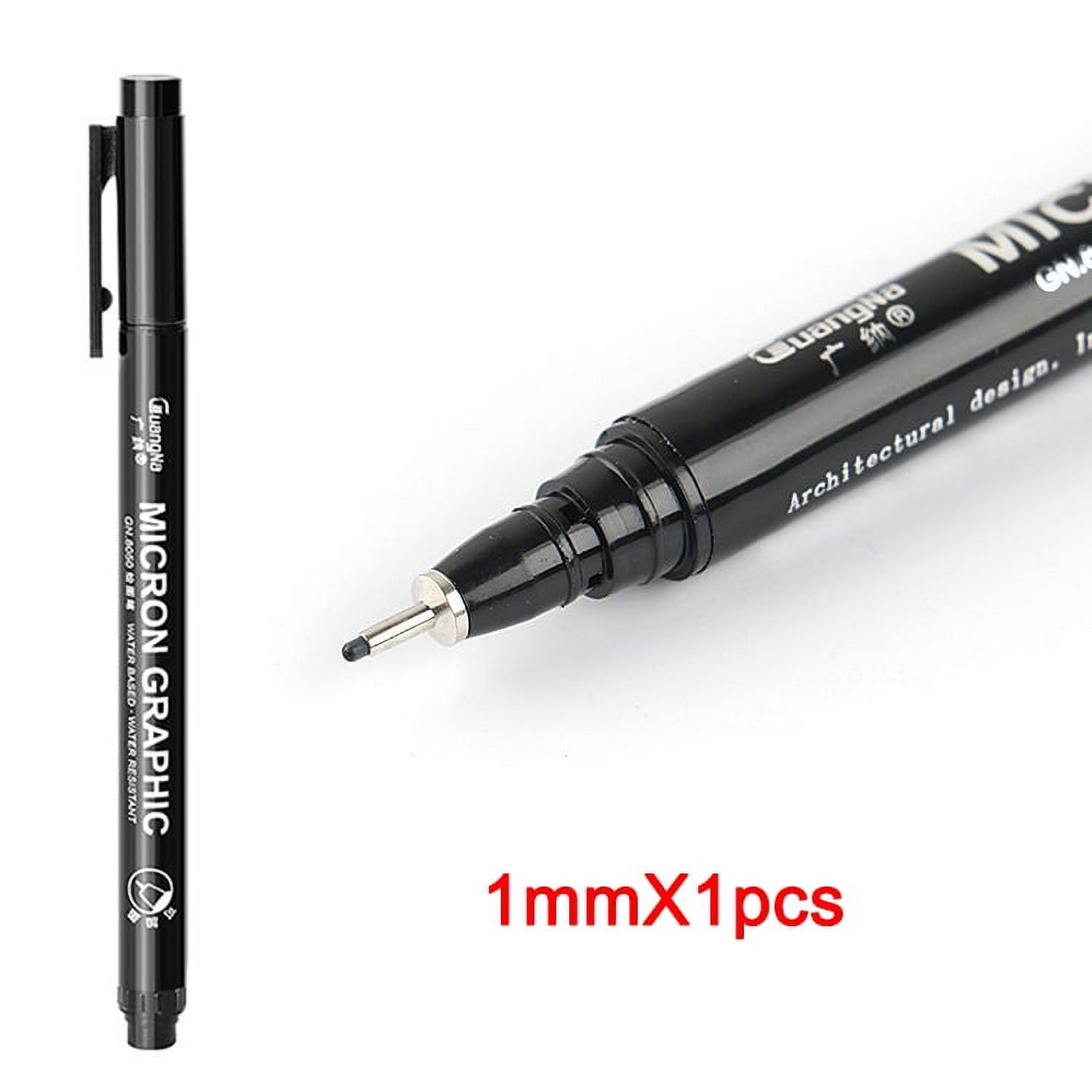 9PCS Micro Fineliner Drawing Pens Art Micro-line Pens, Waterproof Archival  Ink Black Ink Pens Kids Adults Artist Fine Point Markers, Fineliner Pens