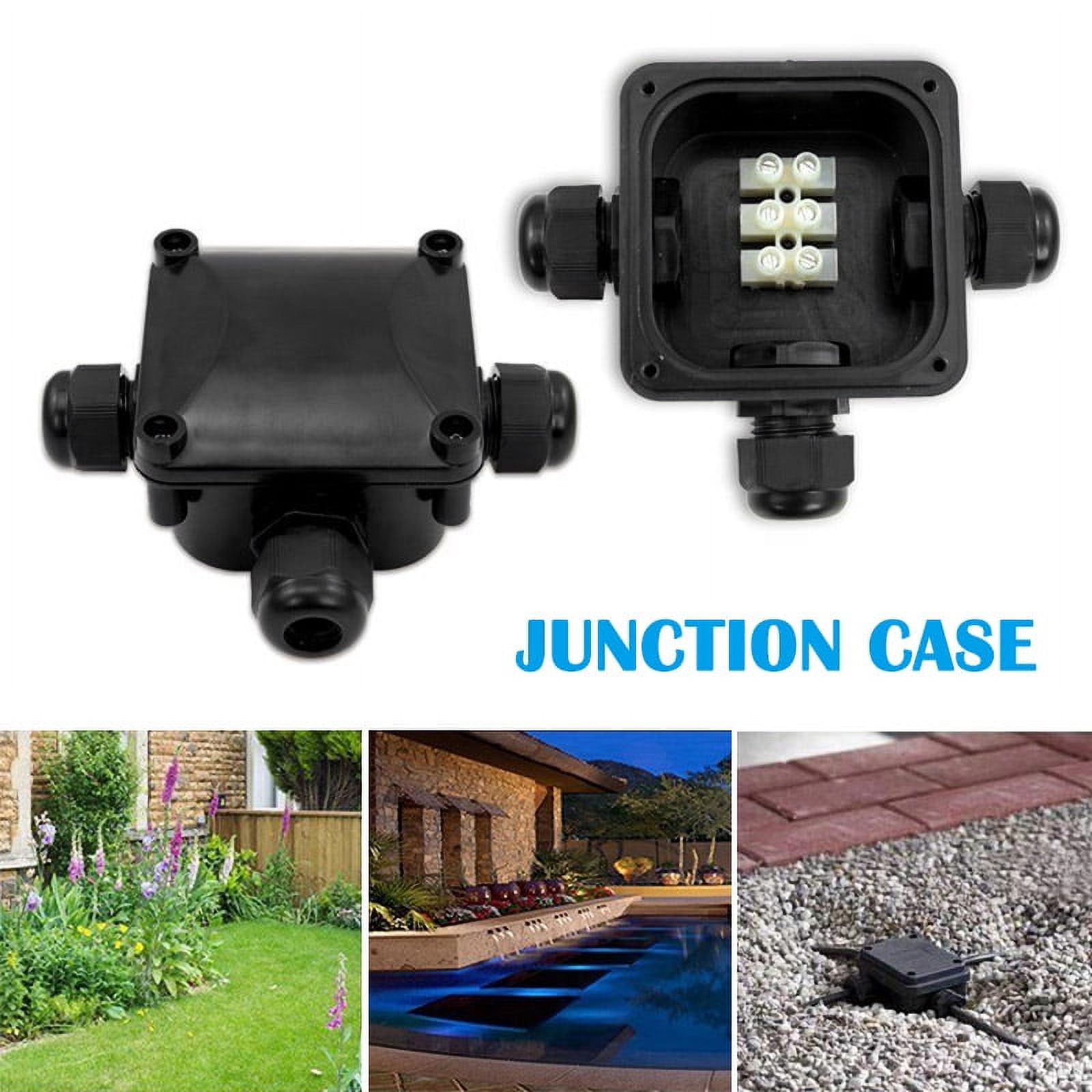 Karcher Multifunction Junction Box IP68 Waterproof with 3 Cable