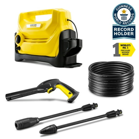 Karcher Pressure Washer, K2 Entry, Power Washer, 1.35 GPM, 2 Spray Wands, Spray Gun