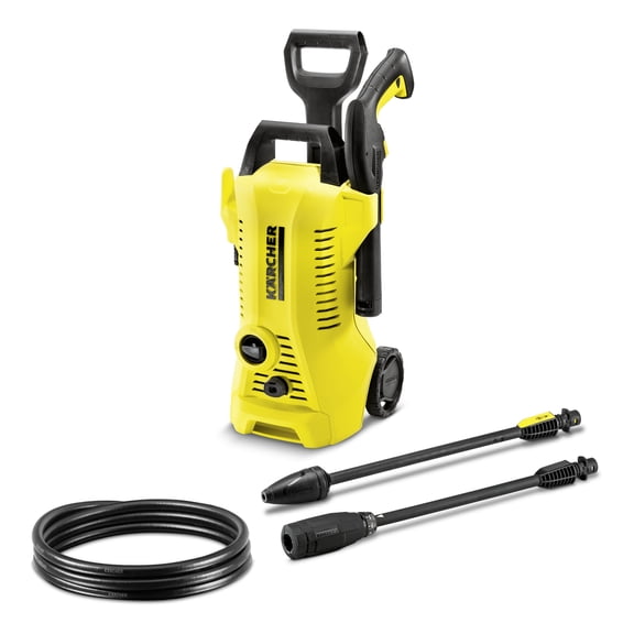 Karcher K2 Power Control, Pressure Washer, Max 2000 PSI, 26 ft. Hose, Spray Gun, 2 Spray Wands - 1.45 GPM