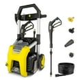 thumbnail image 1 of Kärcher Pressure Washer K1700, CETA Certified, 3 Spray Nozzles, Detergent Tank, For Cars, Driveways, Siding, Patios, 1.2 max. GPM, 1 of 8