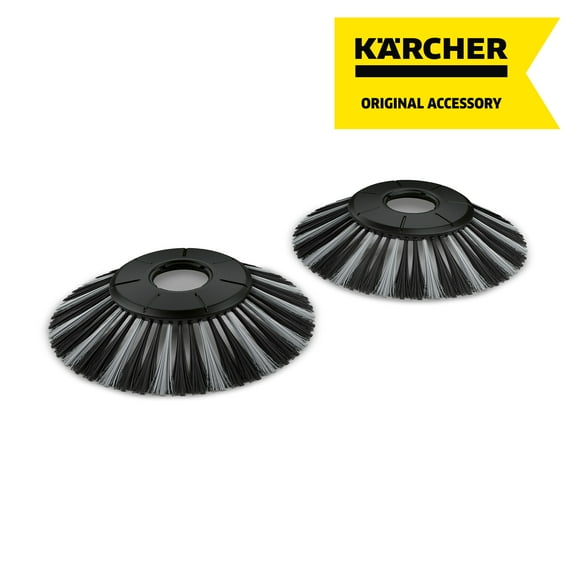 Karcher Replacement Brushes for Wet Conditions for S 4 Twin Push Sweeper