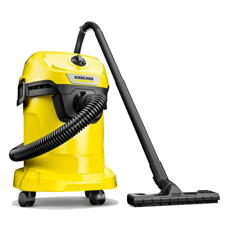 Powerful Karcher WD 3 Wet Dry Vacuum, 4.5 Gallon, Compact with