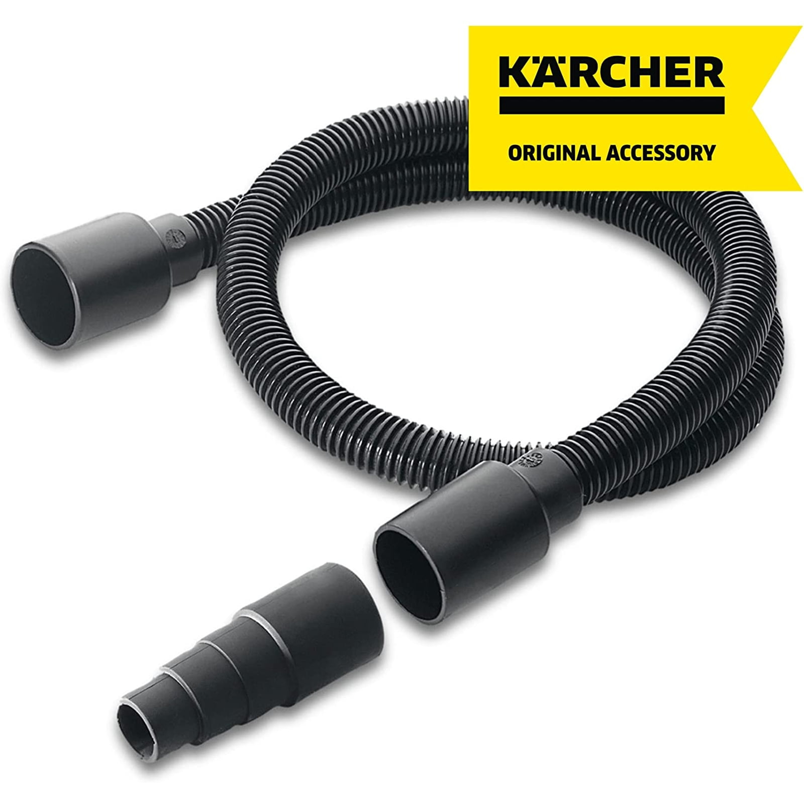 Black Flexible Hose Adapter for Wet Dry Vacuum Cleaners