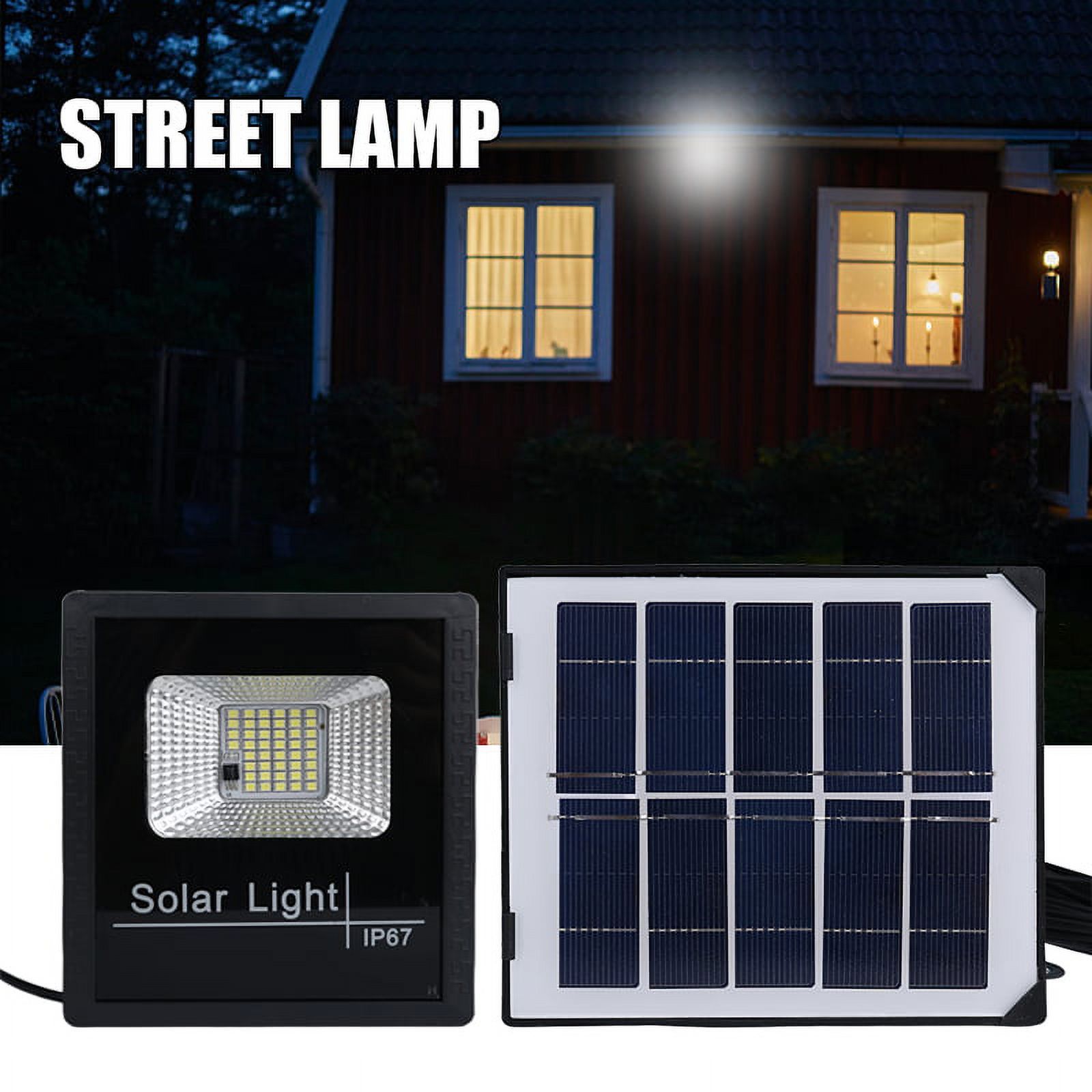 Karcher Waterproof Solar LED Street Light 25w Garden Landscape Lights