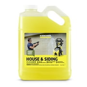 K rcher House & Siding Cleaner, Removes Dirt, Grime, Algae, and Mold, Highly Concentrated, Makes up to 40 gal of Cleaner, Readily biodegradable, For Pressure Washers