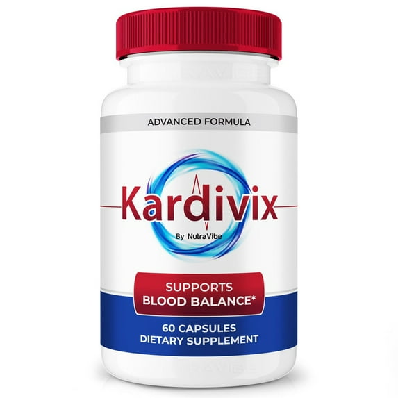 Kardifix – Original Formula with a Clean Blend to Support Healthy Circulation, Natural Energy & Balanced Levels | Just 2 Easy-to-Swallow Pills Daily (60 Capsules)