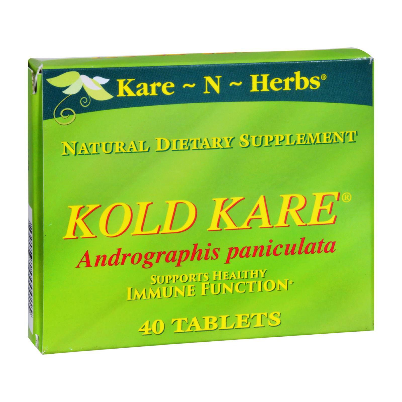 Kare-N-Herbs Kold Kare - 40 Tablets - image 1 of 4