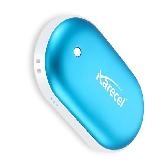 Karecel Hand Warmer Rechargeable, 5200mAh Double-Sided Heating Electric Handwarmer, Larger Heating Area, Winter Christmas Gifts for Men Women