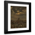 thumbnail image 1 of Karel Frederik Bombled 11x14 Black Modern Framed Museum Art Print Titled - The Journey of General Cort Heijligers to Recapture Bath, Anno 1809 (1837-1897), 1 of 5