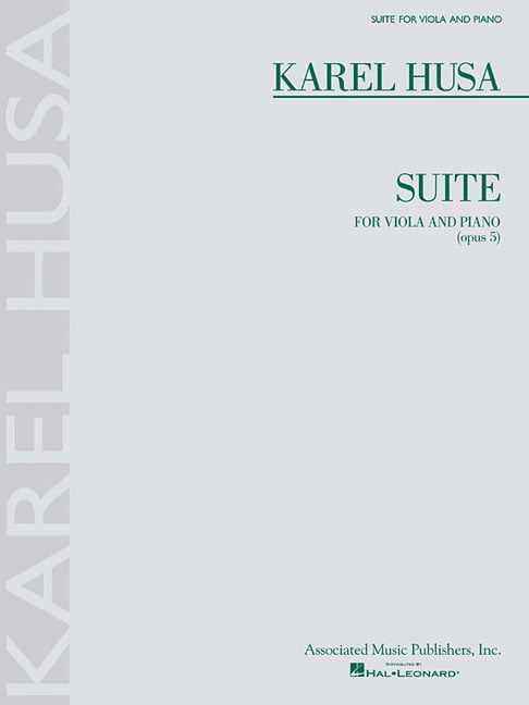 Karel Husa - Suite for Viola and Piano, Op. 5, (Paperback)