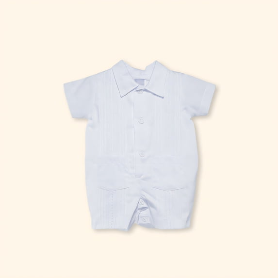 Karela Kids Guayabera White - Size 6