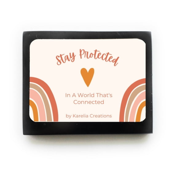 Karelia Creations Black Refrigerator Magnets