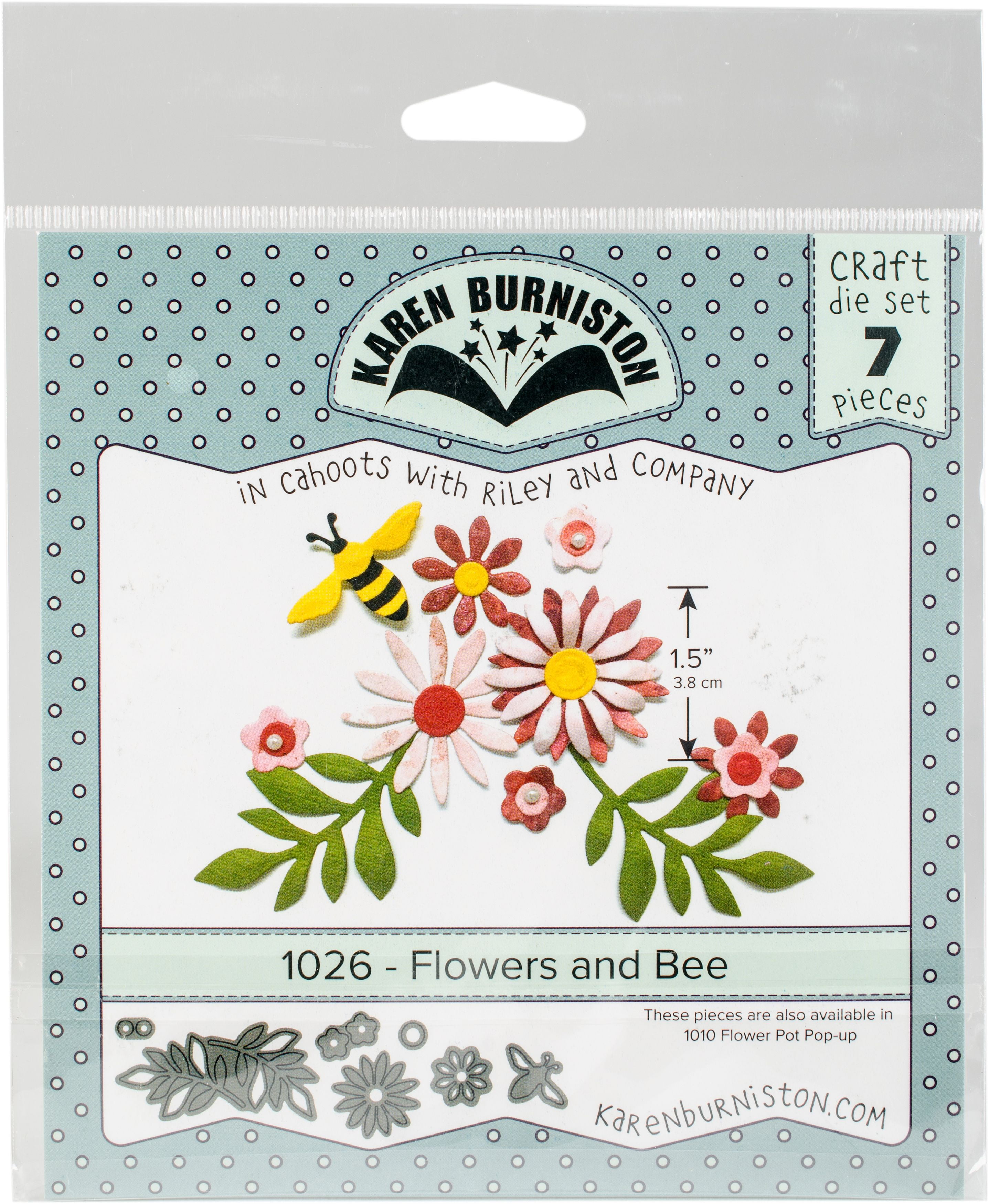 Karen Burniston Dies-Flowers & Bee