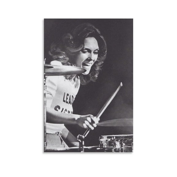 Karen Carpenter Poster, Singing, Drumming Poster Canvas Picture Printing