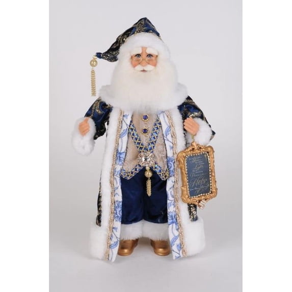 Karen Didion Chinoiserie Santa