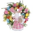 thumbnail image 1 of Karen Didion Lighted Hello Spring Wreath 23 Inches, 1 of 4