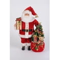 thumbnail image 1 of Karen Didion Lighted Santa Bearing Gifts Figurine, 1 of 1