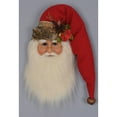 thumbnail image 1 of Karen Didion Originals Woodland Santa Head Wall/Door Hanger Figurine, 18 Inches, 1 of 1