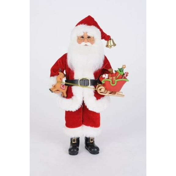 Karen Didion Reindeer Sled Santa