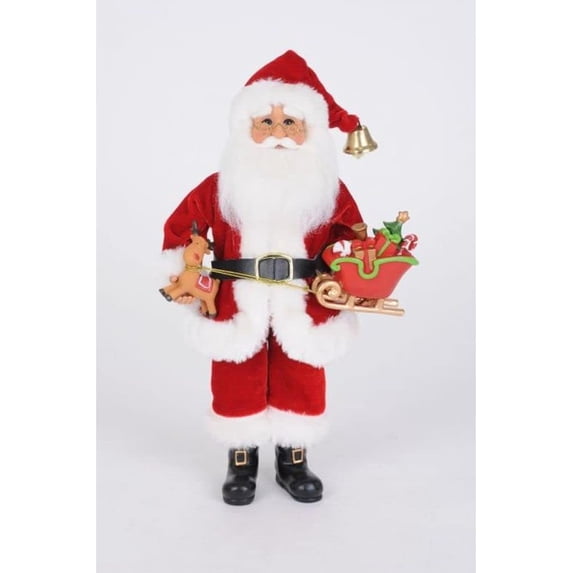 Karen Didion Reindeer Sled Santa